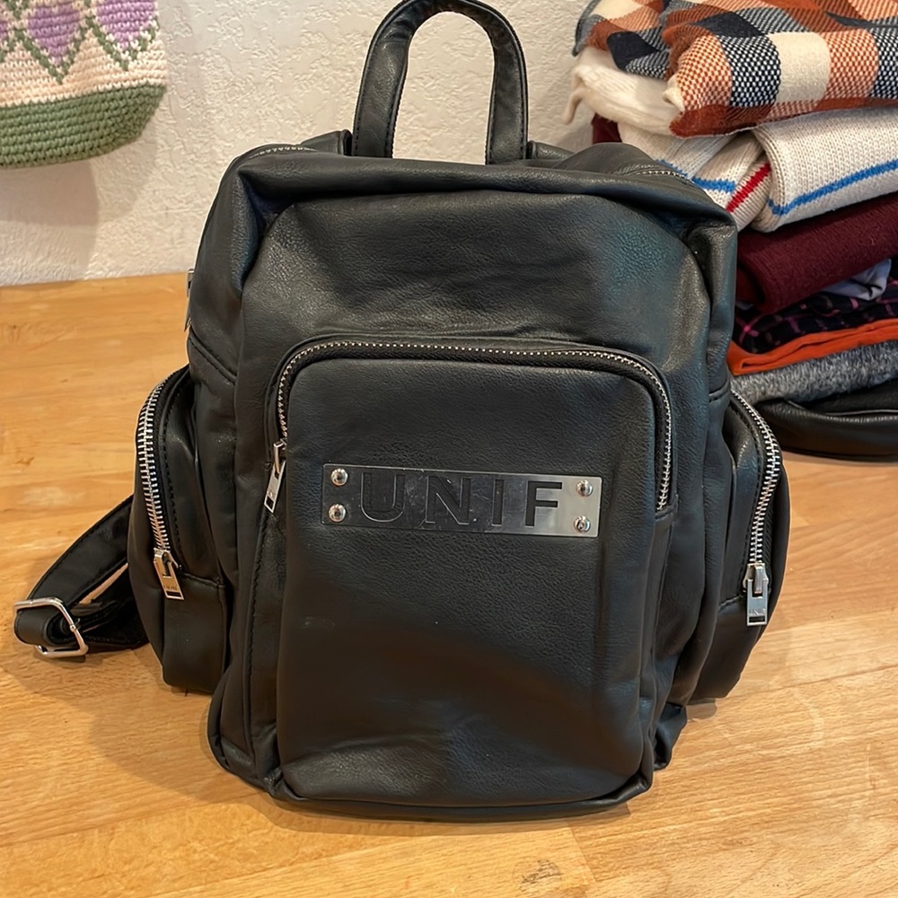 UNIF Vegan Leather Backpack
